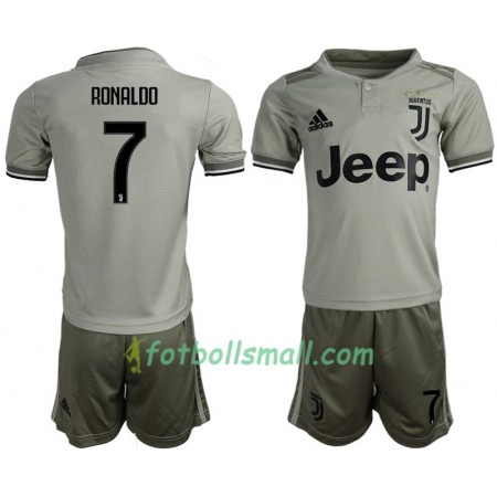 Juventus Fotbollströjor Ronaldo 7 Barn Borta tröja 2018/19 Kortärmad